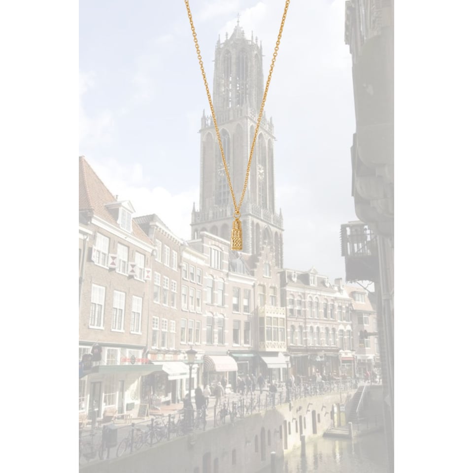 Riverstones Ketting De Dom Utrecht Goud