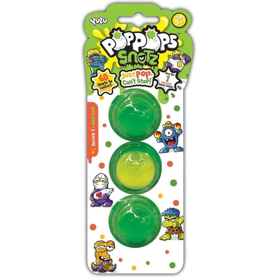 Pop Pops Snotz Basic 3 Stuks