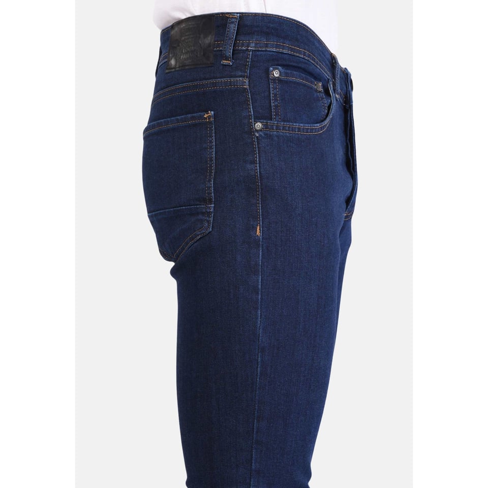 Klassieke Spijkerbroek Heren Slim Fit - DP/S-57 NW - Blauw