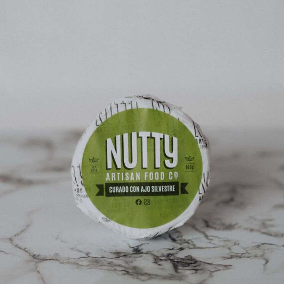 Nutty Artisan Food Curado Con Ajo Silvestre (Aged Wild Garlic ) 165g