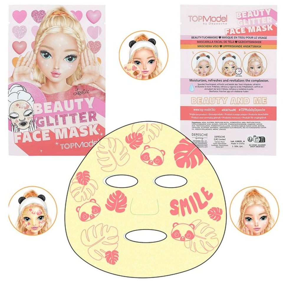 TOPModel Gezichtsmasker Beauty Glitter Louise