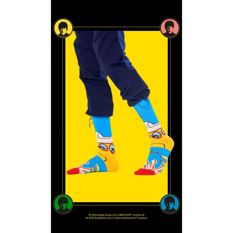 Beatles Crosswalk Sock BEA01