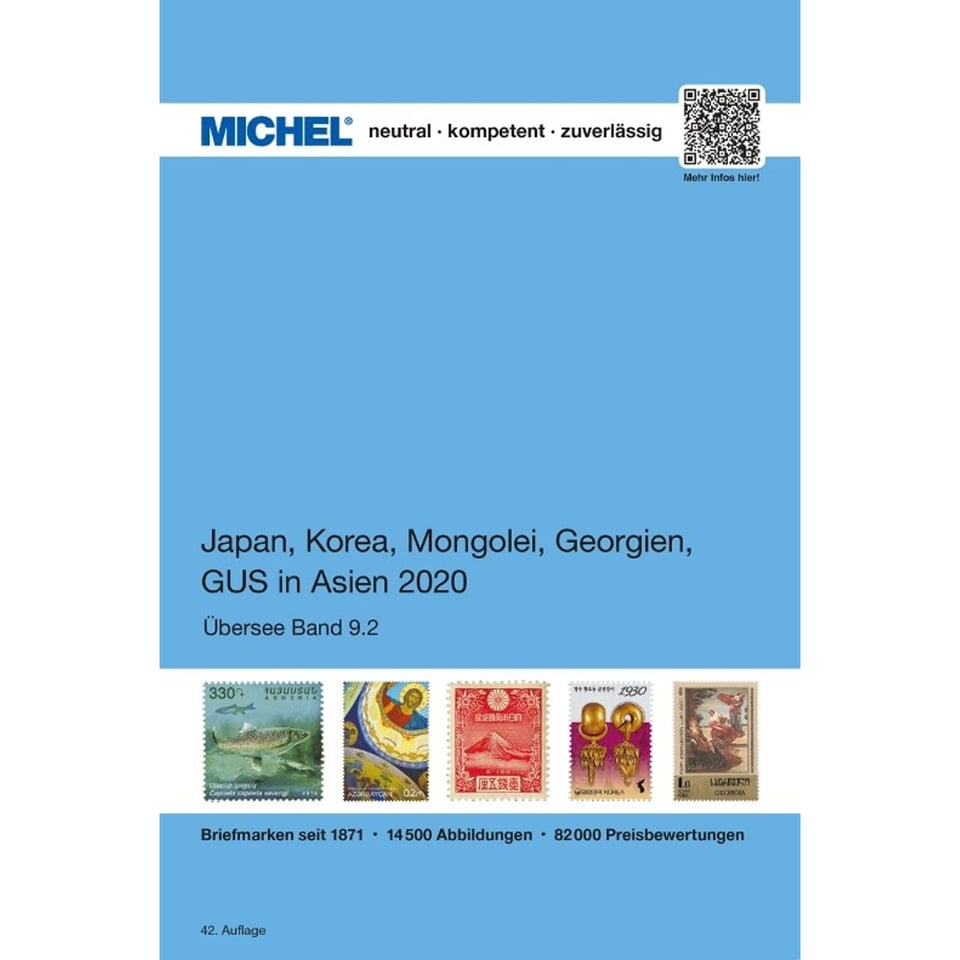 Übersee-Katalog Japan, Korea, Mongolei, GUS in Asien 2020