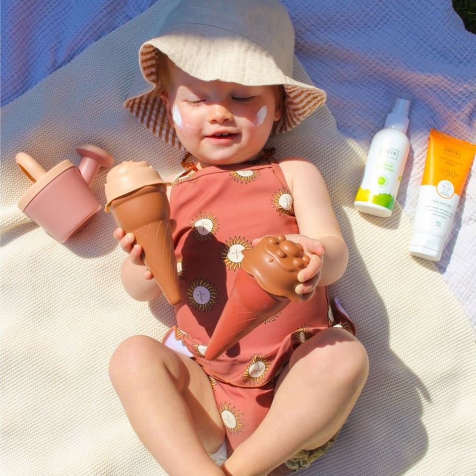 Natuurlijke zonnebrandcrème voor baby & kind SPF50