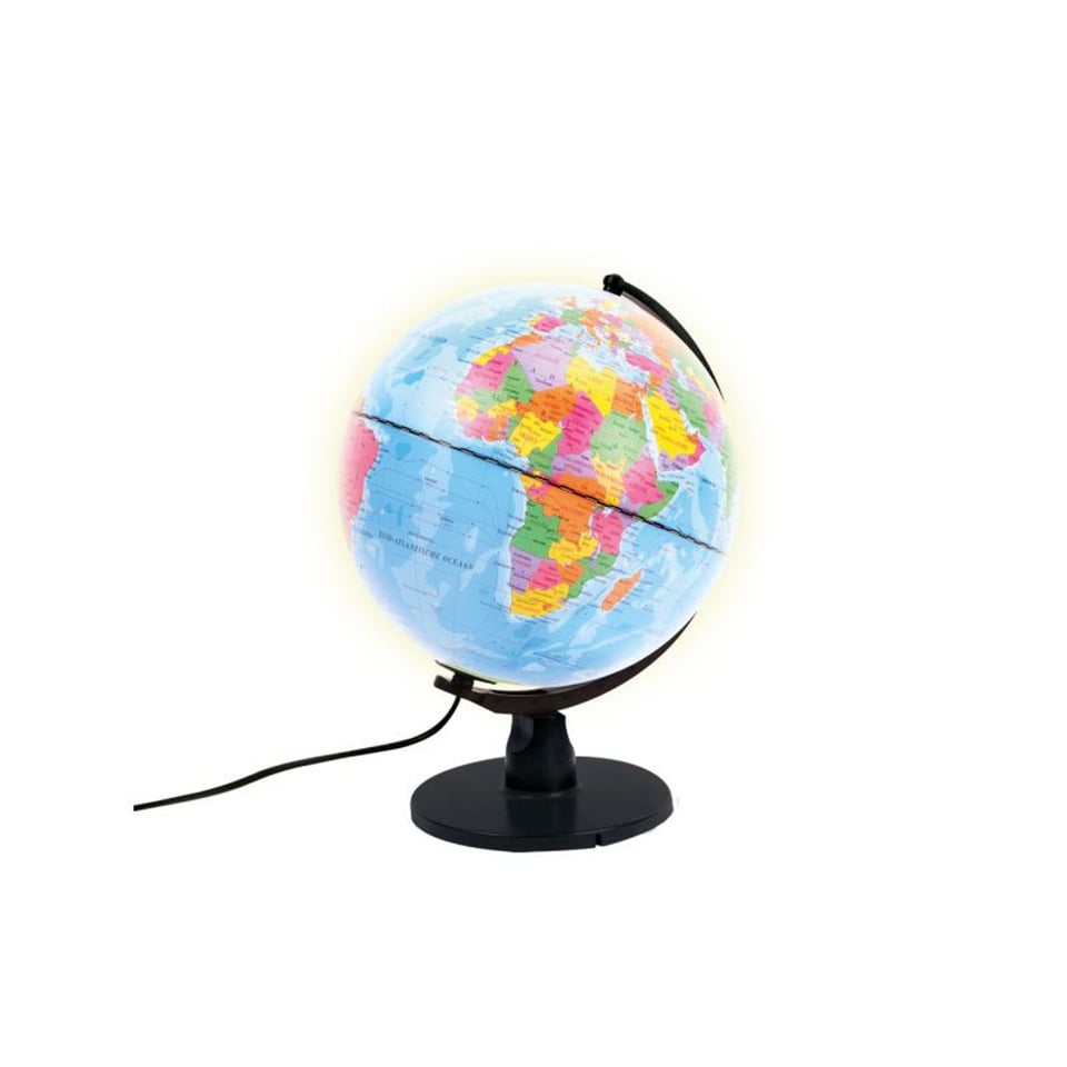 Globe Met Licht Nederlands Led 25 Cm