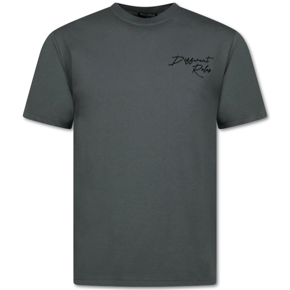Tshirts Heren Grappig - Oversized T Shirt Heren - T Shirt Heren Met Print - Funny Shirt - 689 - Grijs