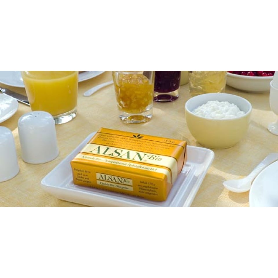 Alsan Bio Plantaardige Margarine 250g *THT 06.05.2025*