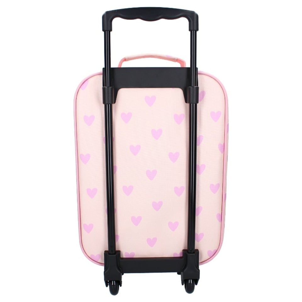 Kidzroom Trolley Koffer Hartjes