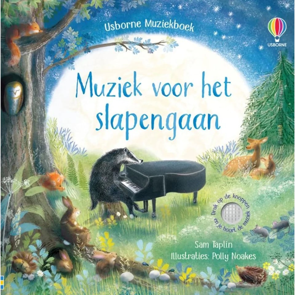 Geluidenboek Muziek Voor Het Slapengaan 0+