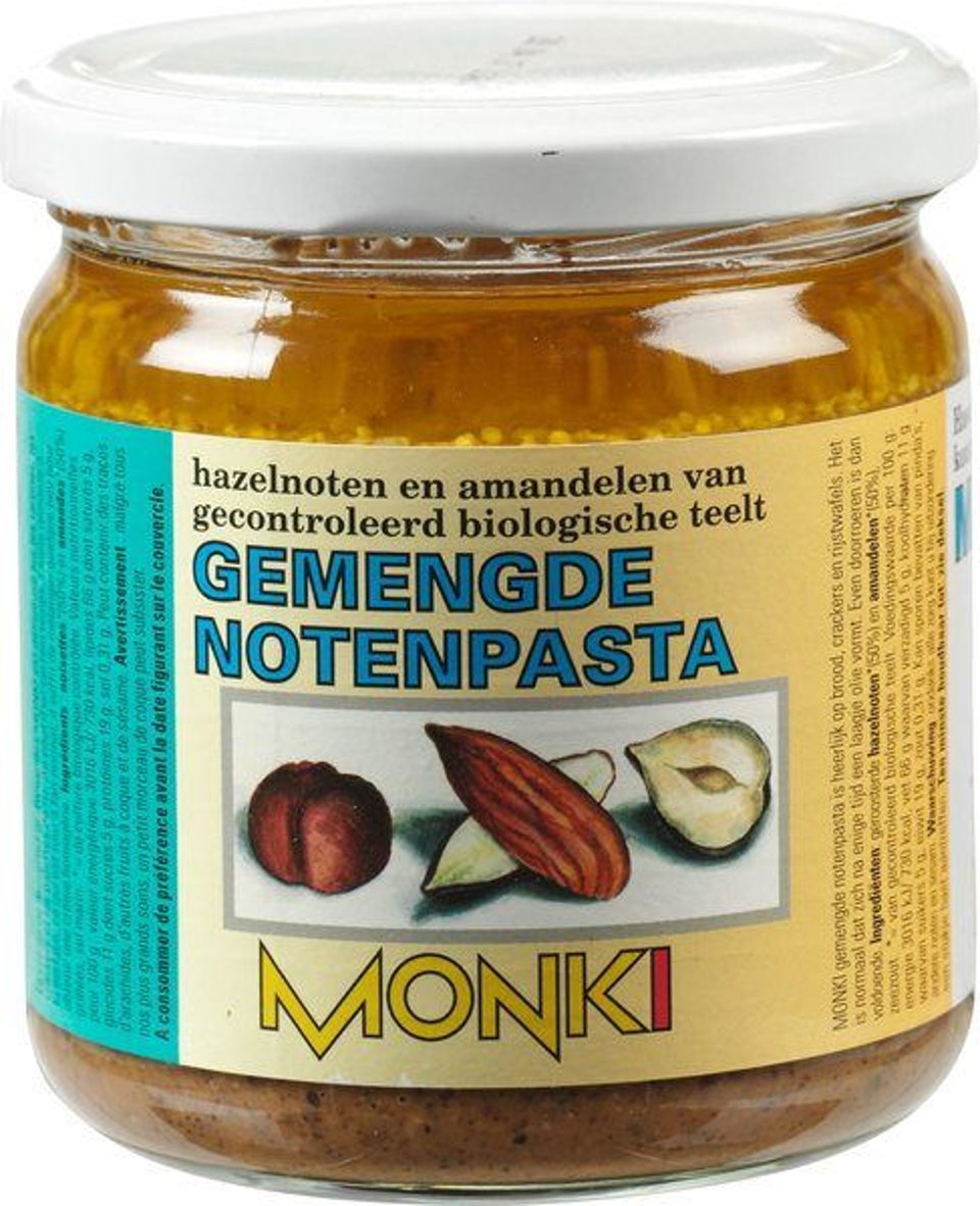 Gemengde Notenpasta Met Zeezout