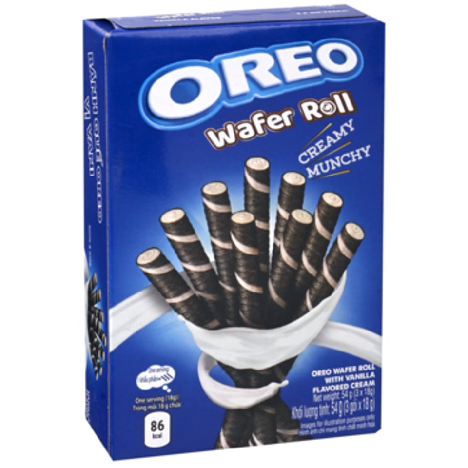 Oreo Wafer Roll Vanilla Cream 54g *THT 20.11.2024*