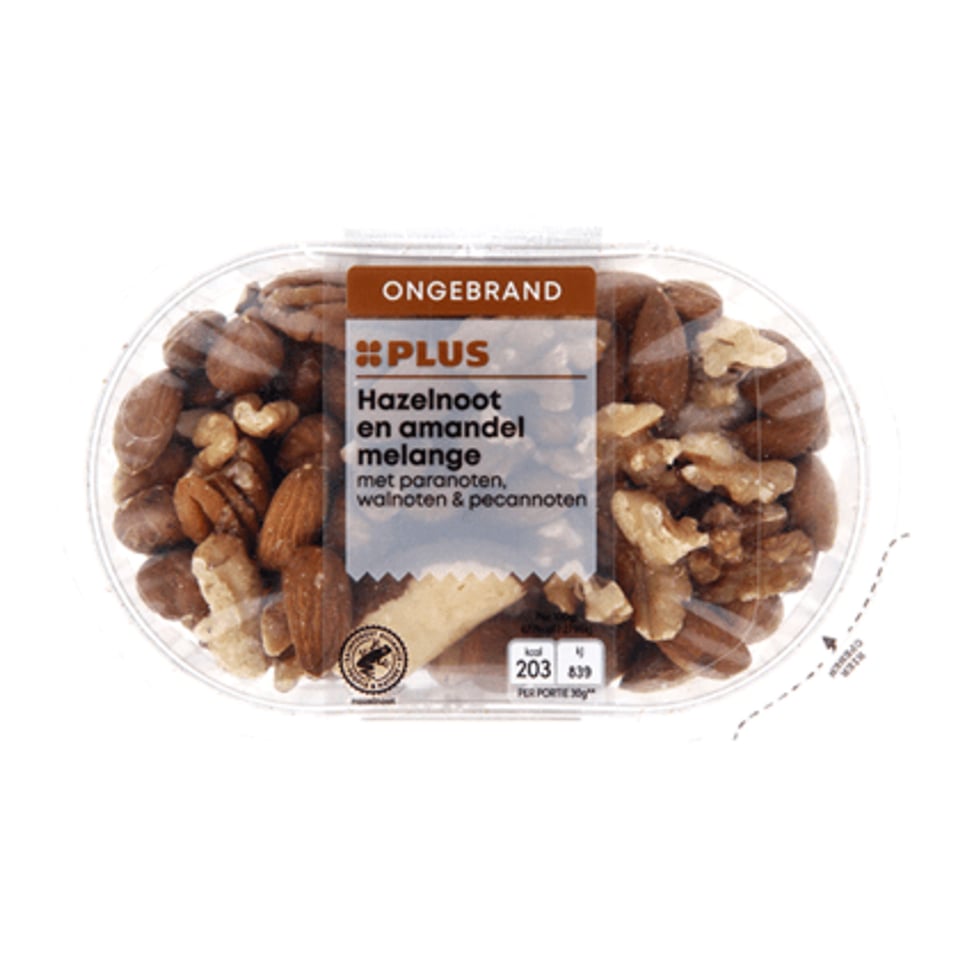 PLUS Hazelnoot en Amandel Melange (Ongz)