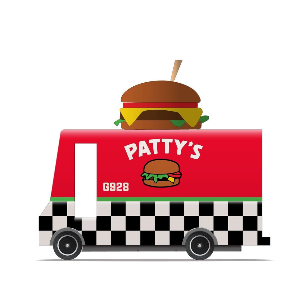 CLT Candyvan - Pattys Hamburger Van