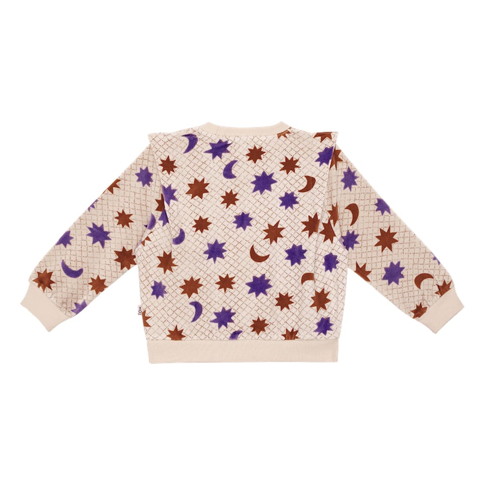 House of Jamie Shoulder Sweater Magical Stars