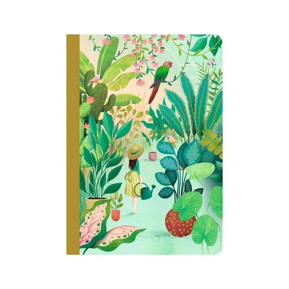 Djeco Lovely Paper Two Small Notebooks Tropical