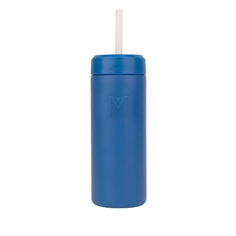 Montii Fusion Thermo Smoothie Beker Medium - Reef - Blauw