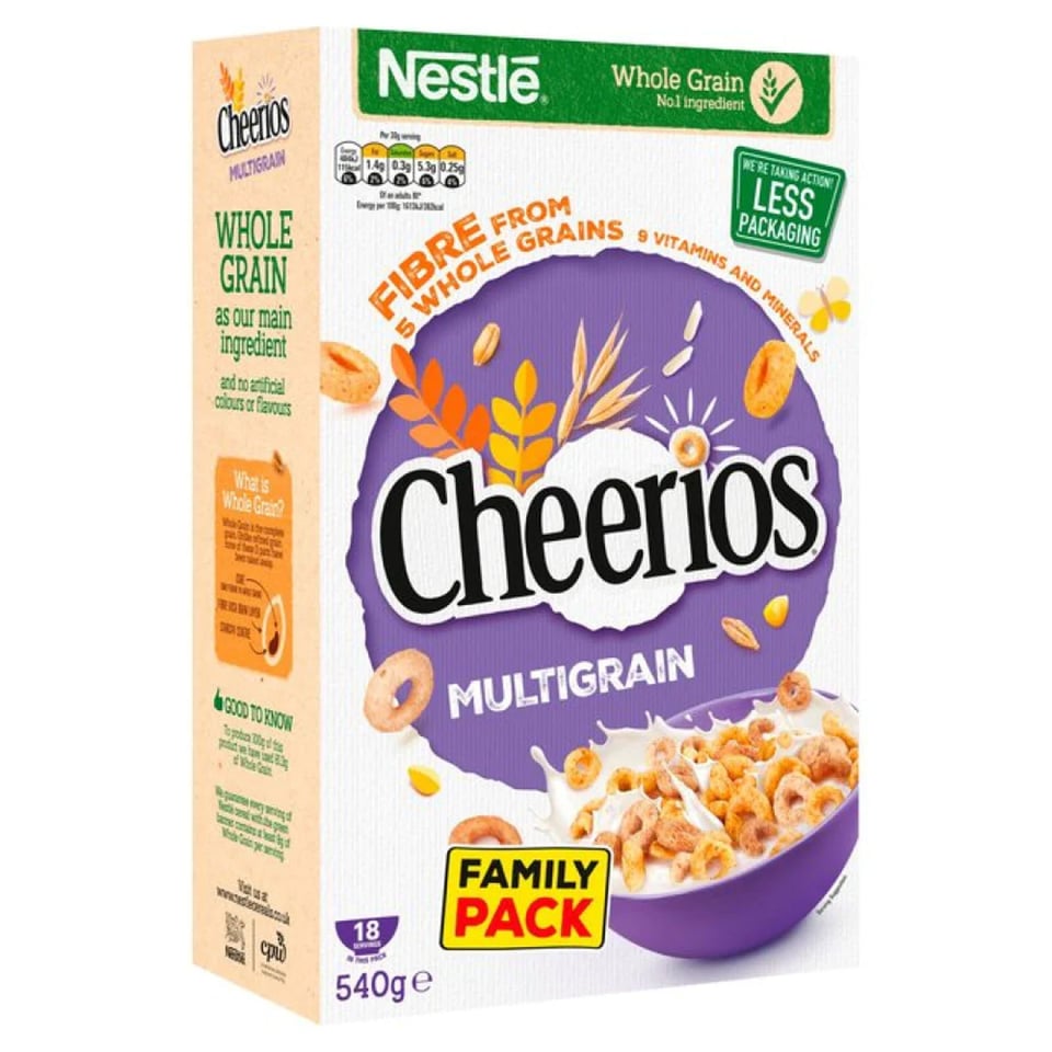Cheerios Multigrain Family Pack 600G