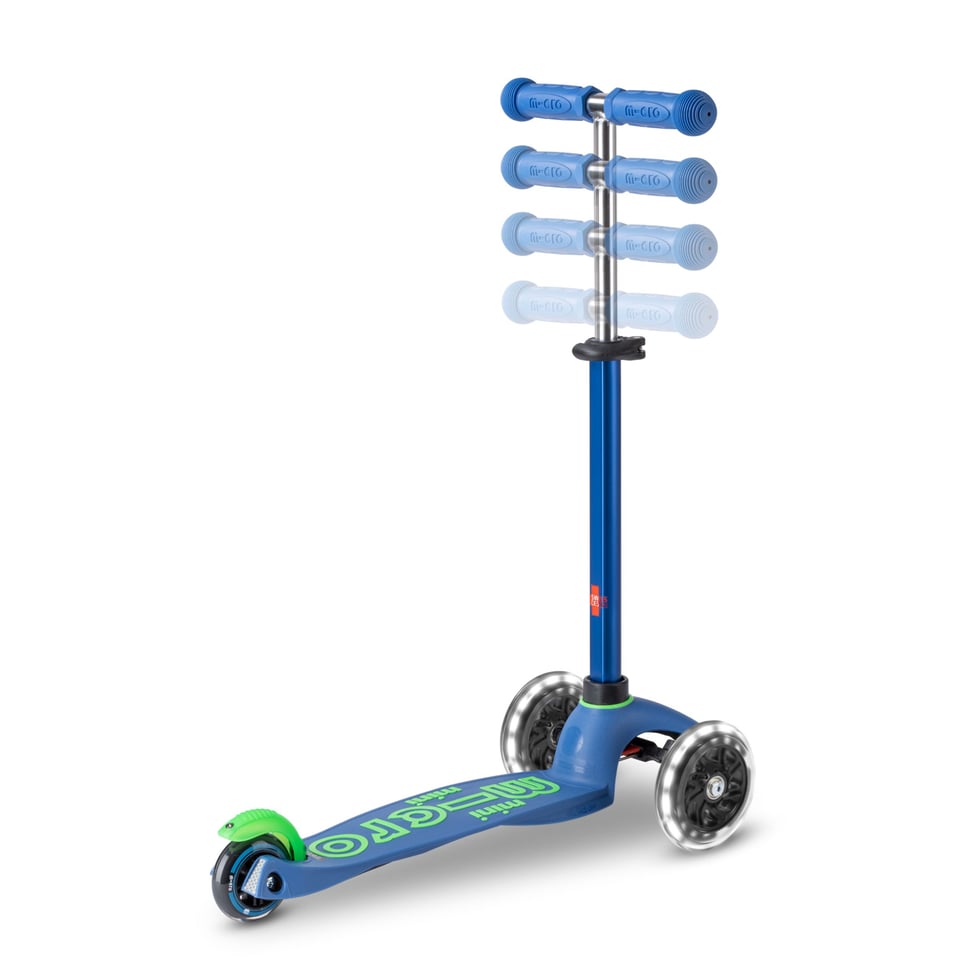 Mini Micro Step Deluxe LED Blauw/groen