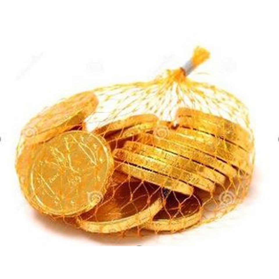 Belvas Chocolate Coins Rice Milk 80g