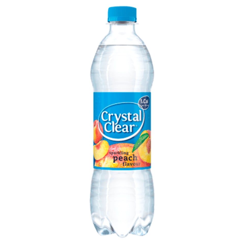 Crystal Clear Sparkling Peach