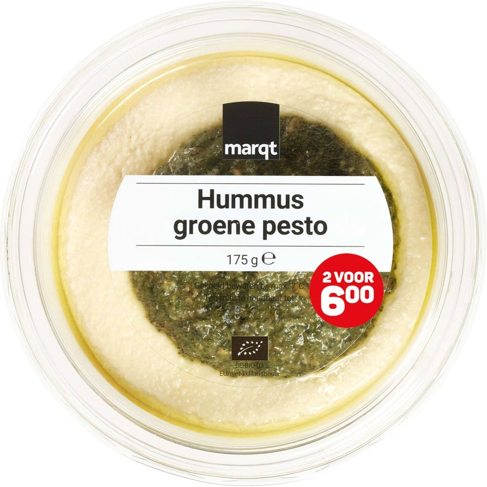 Hummus Groene Pesto