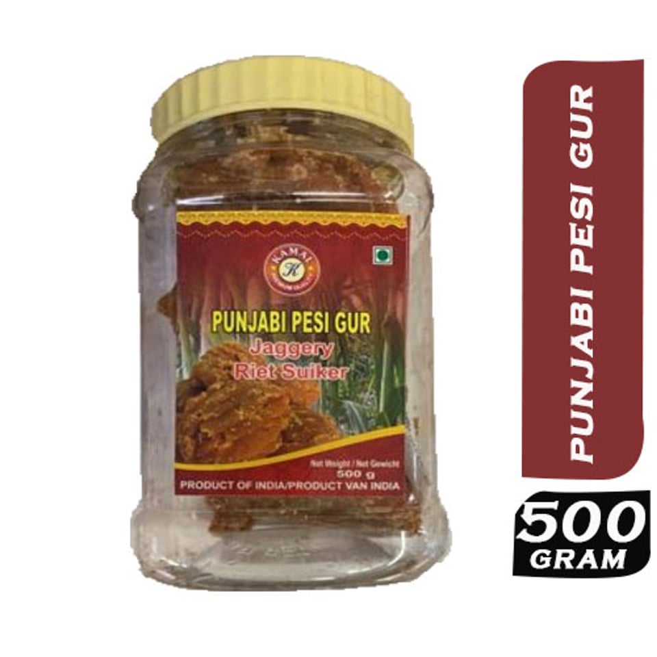 Kamal Punjabi Pesi Gur 500 Grams