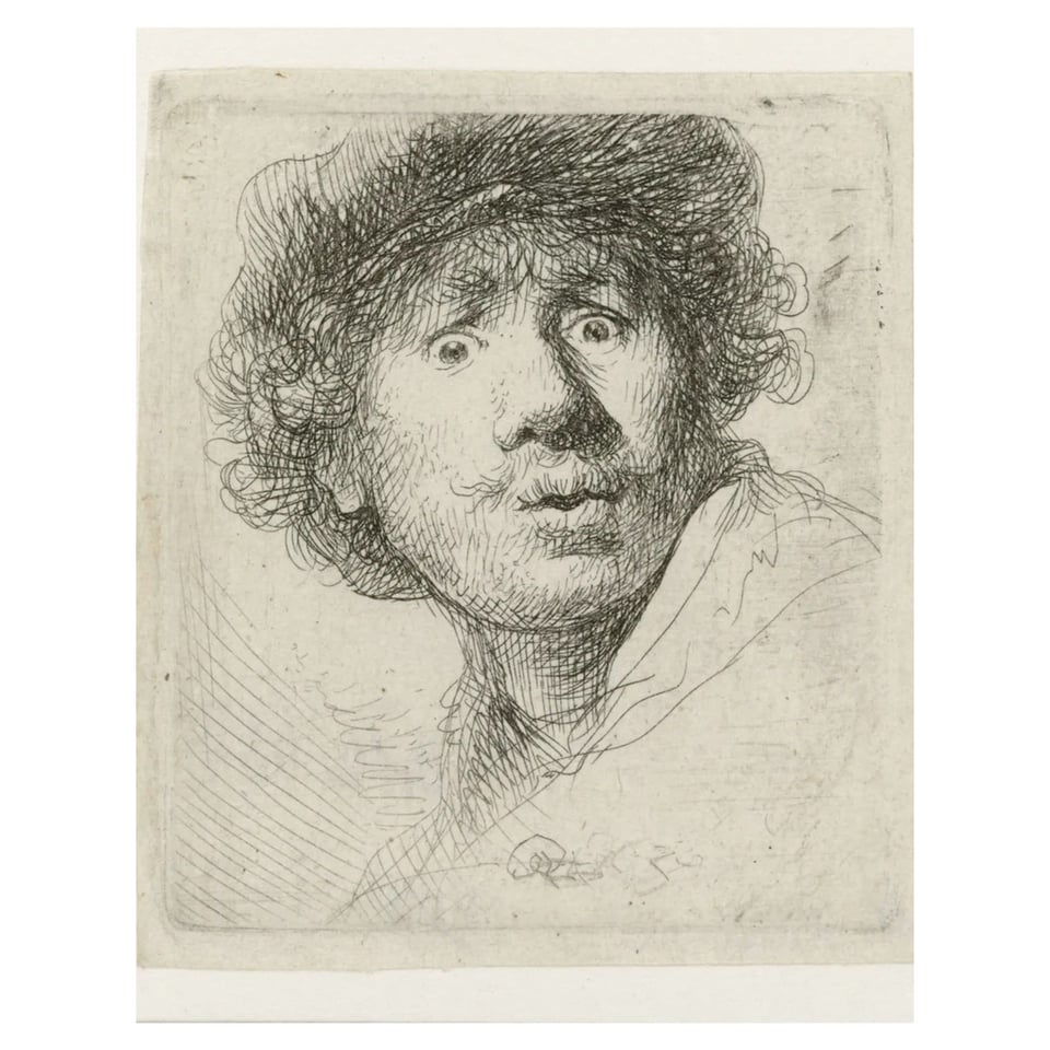 Kunstsokken Zelfportret Met Baret 41-46
