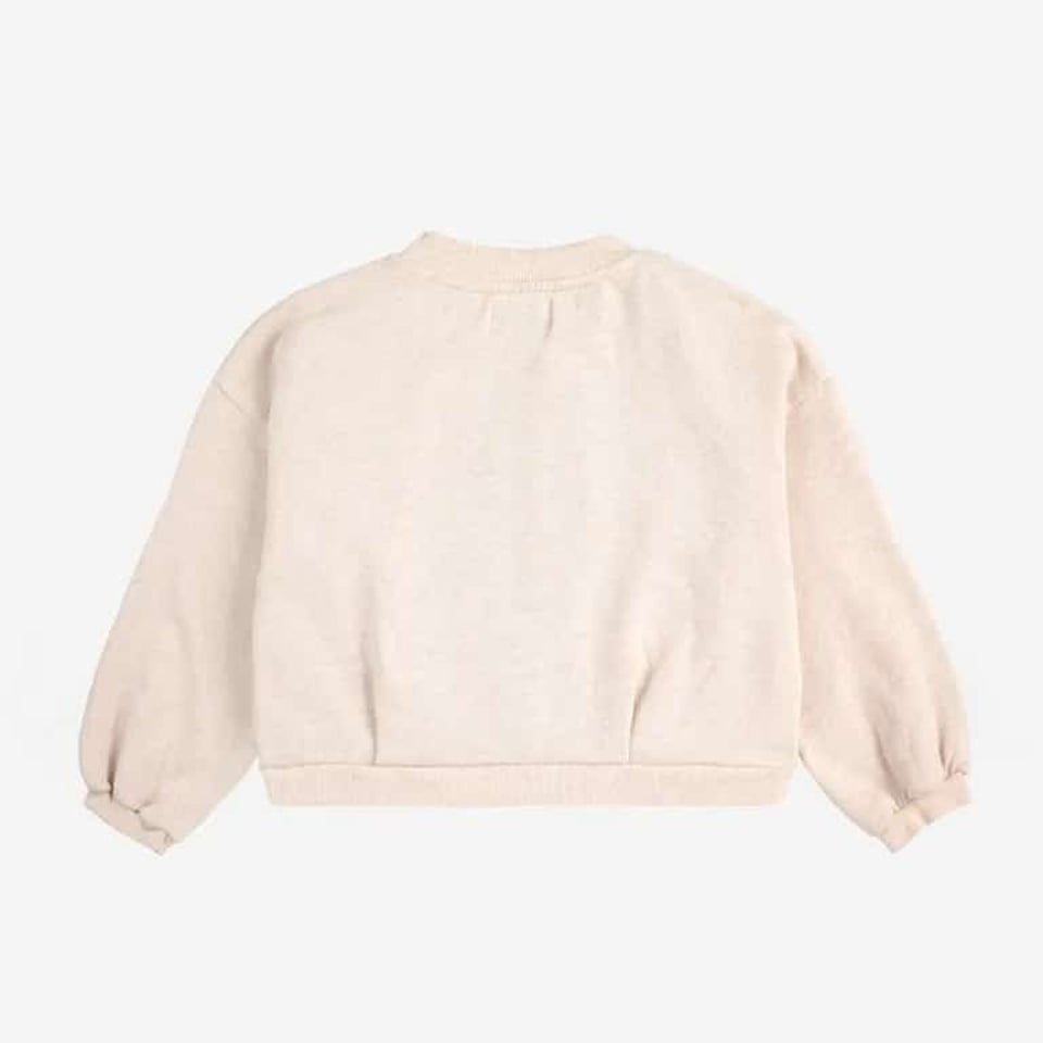 Bobo Choses Sunflower Cropped Sweatshirt