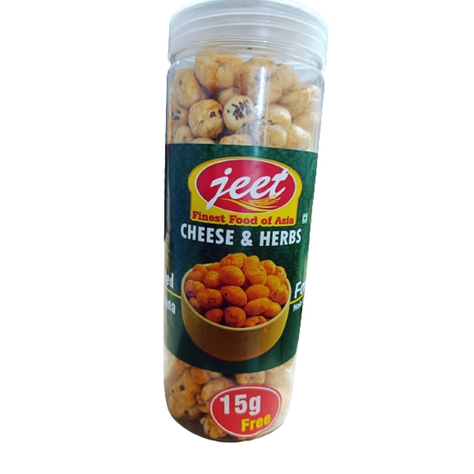 Jeet Roasted Makhana Cheese & Herb 75Gr