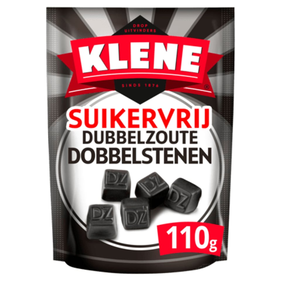 Klene Suikervrij Dubbelzoute Dobbelstenen