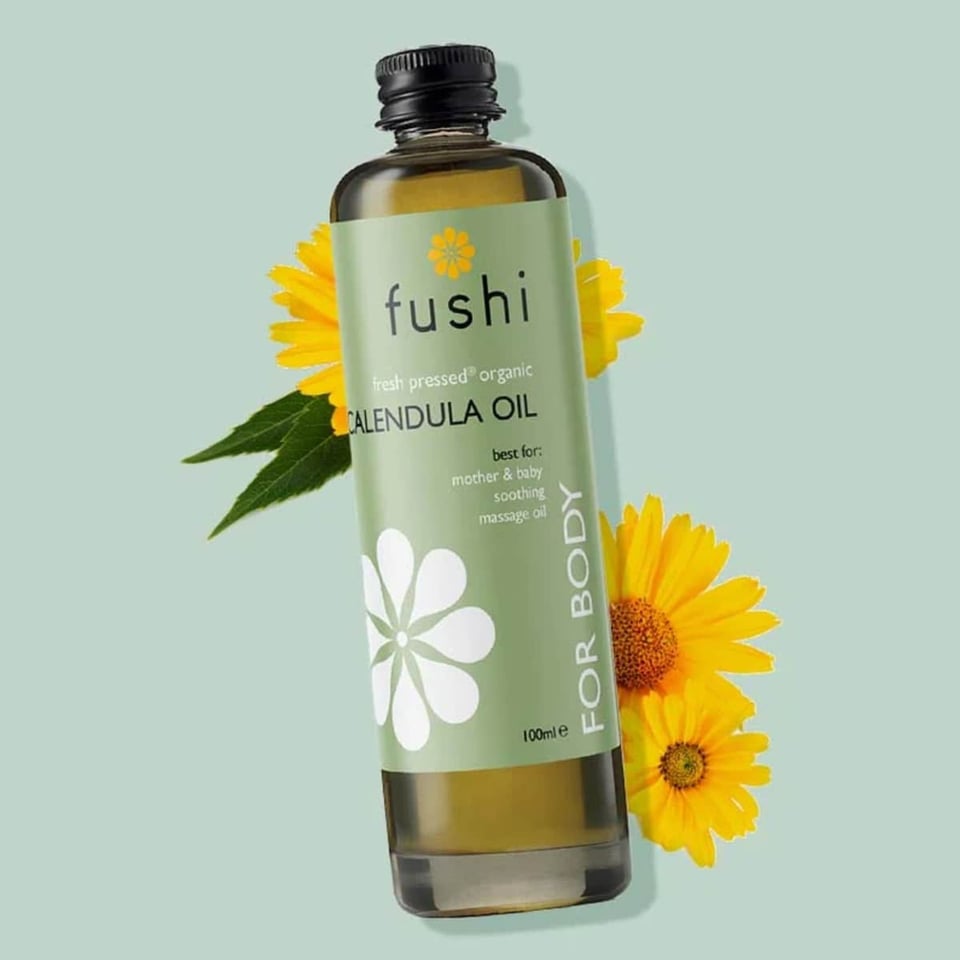 Fushi Calendula Oil Marigold Calendula Olie Goudsbloem