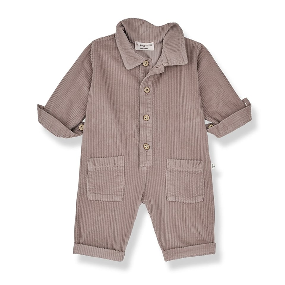 1+ In The Family Wim Mauve L. Sleeve Overall