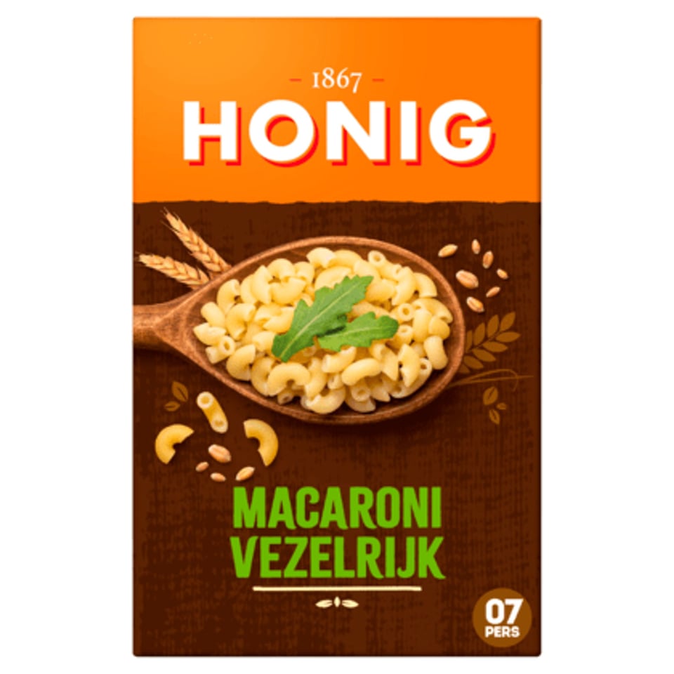 Honig Macaroni Vezelrijk