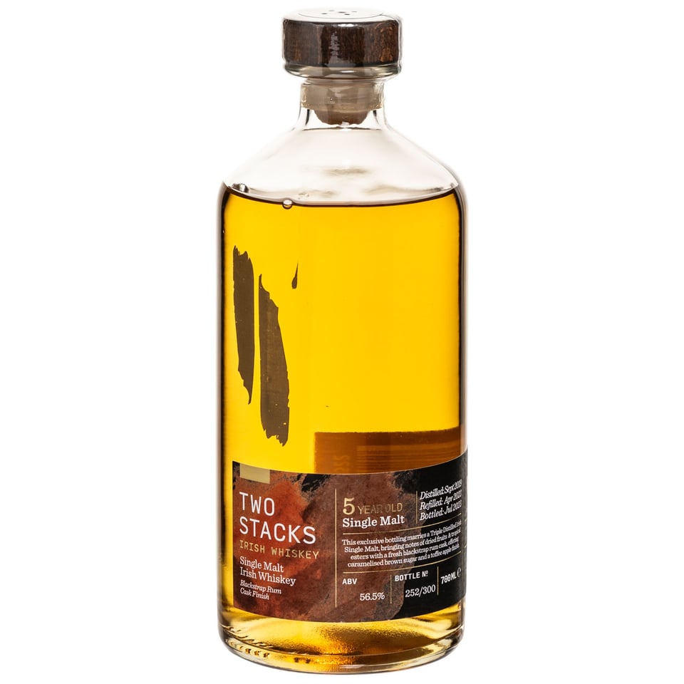 Two Stacks Two Stacks 5yr Blackstrap Rum Cask Finish 56.5%