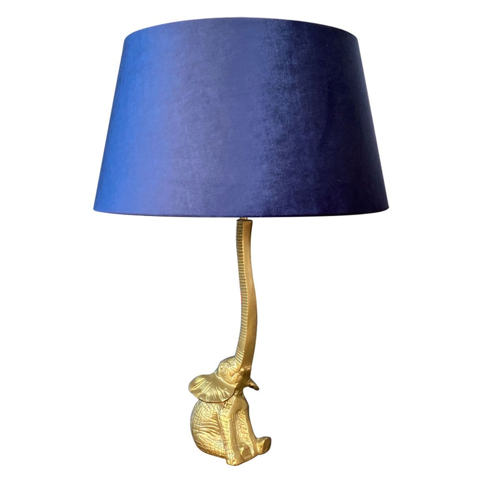 Lampenkap Conisch Nacht Blauw 45x35x24cm