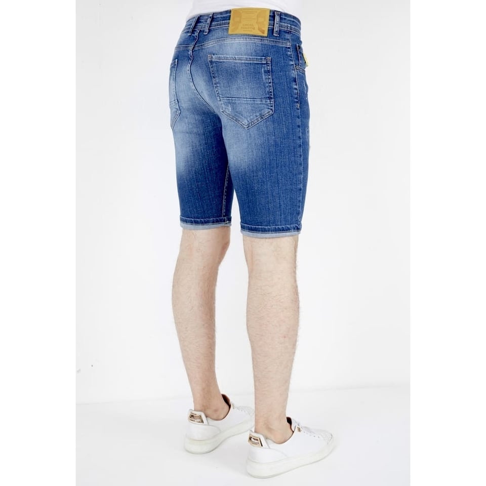 Exclusieve Spijker Korte Broek Heren- 1046 - Blauw