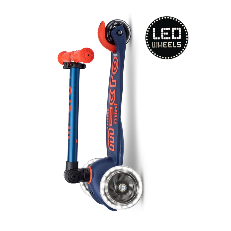 Mini Micro Inklapbaar LED Marineblauw