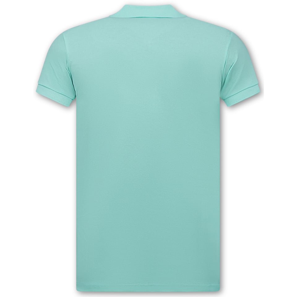 Polo Heren - Poloshirts Heren Korte Mouw - Herenpolo - Slim Fit - A150 - Mint Groen