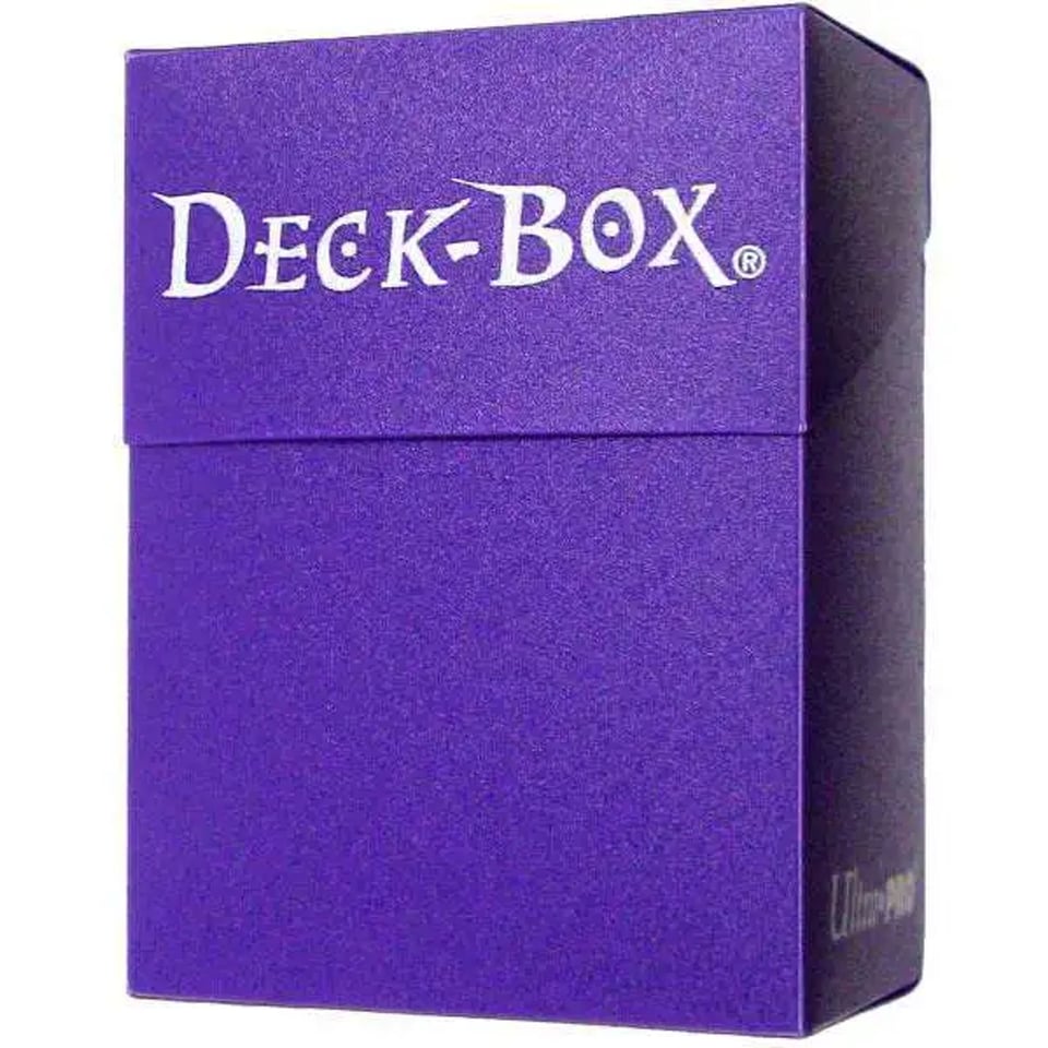 Deckbox Solid Purple