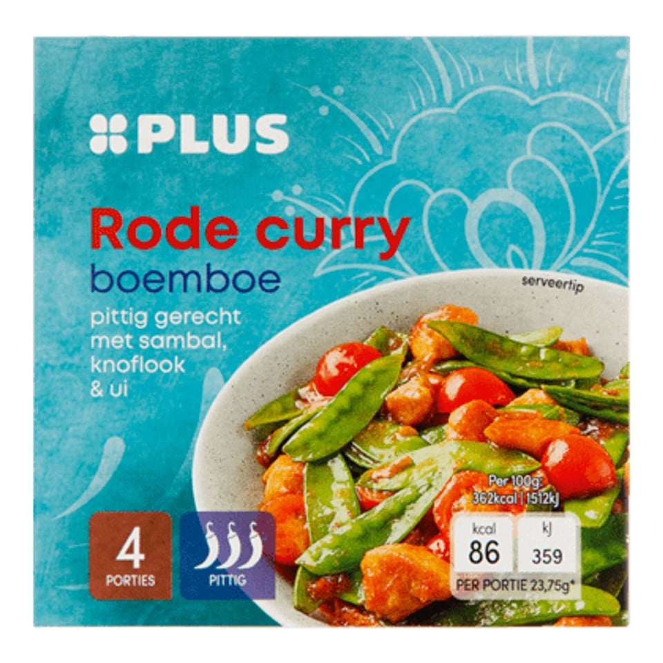 PLUS Boemboe Rode Curry