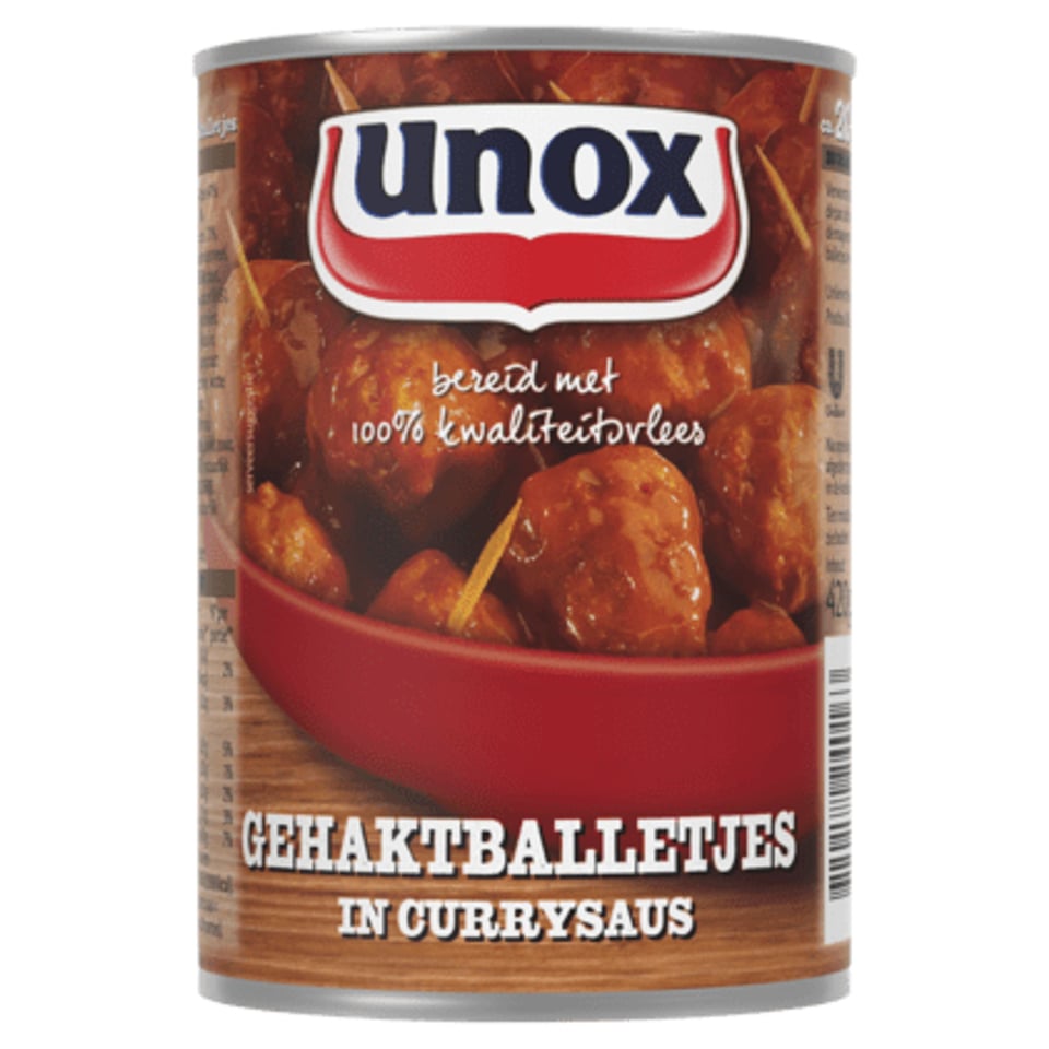 Unox Snackballetjes in Currysaus