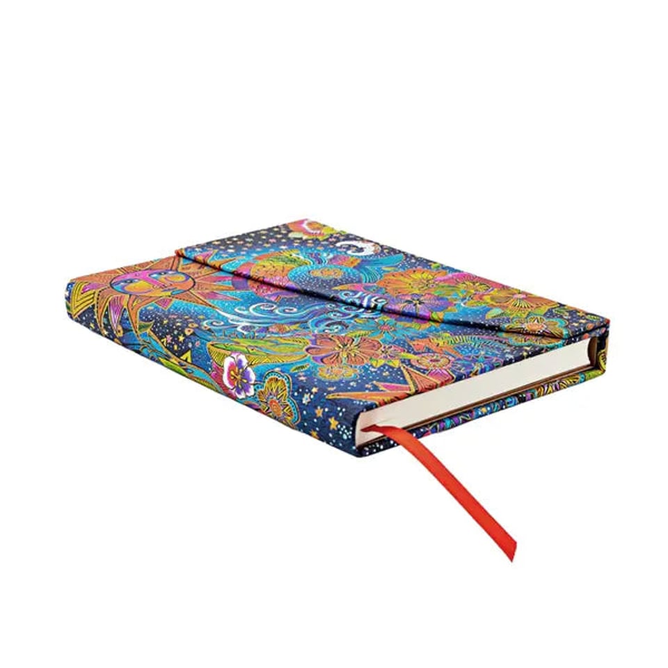 Paperblanks 18 months diary midi hardcover Celestial Magic 2025-2026