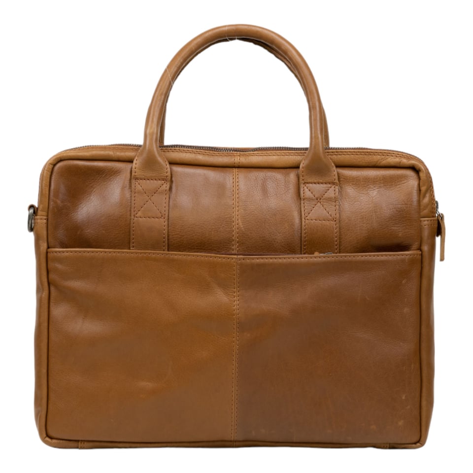 DSTRCT Business Leather Bag State Street 15.6