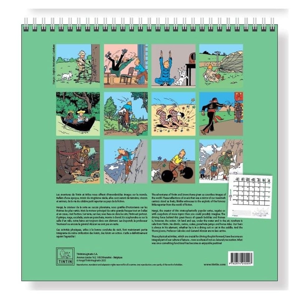 Kuifje Kalender 2026