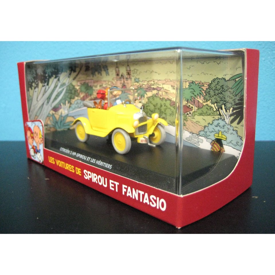 Les Voitures De Spirou Et Fantasio - Citroen 5 HP - Spirou Et Les Heritiers