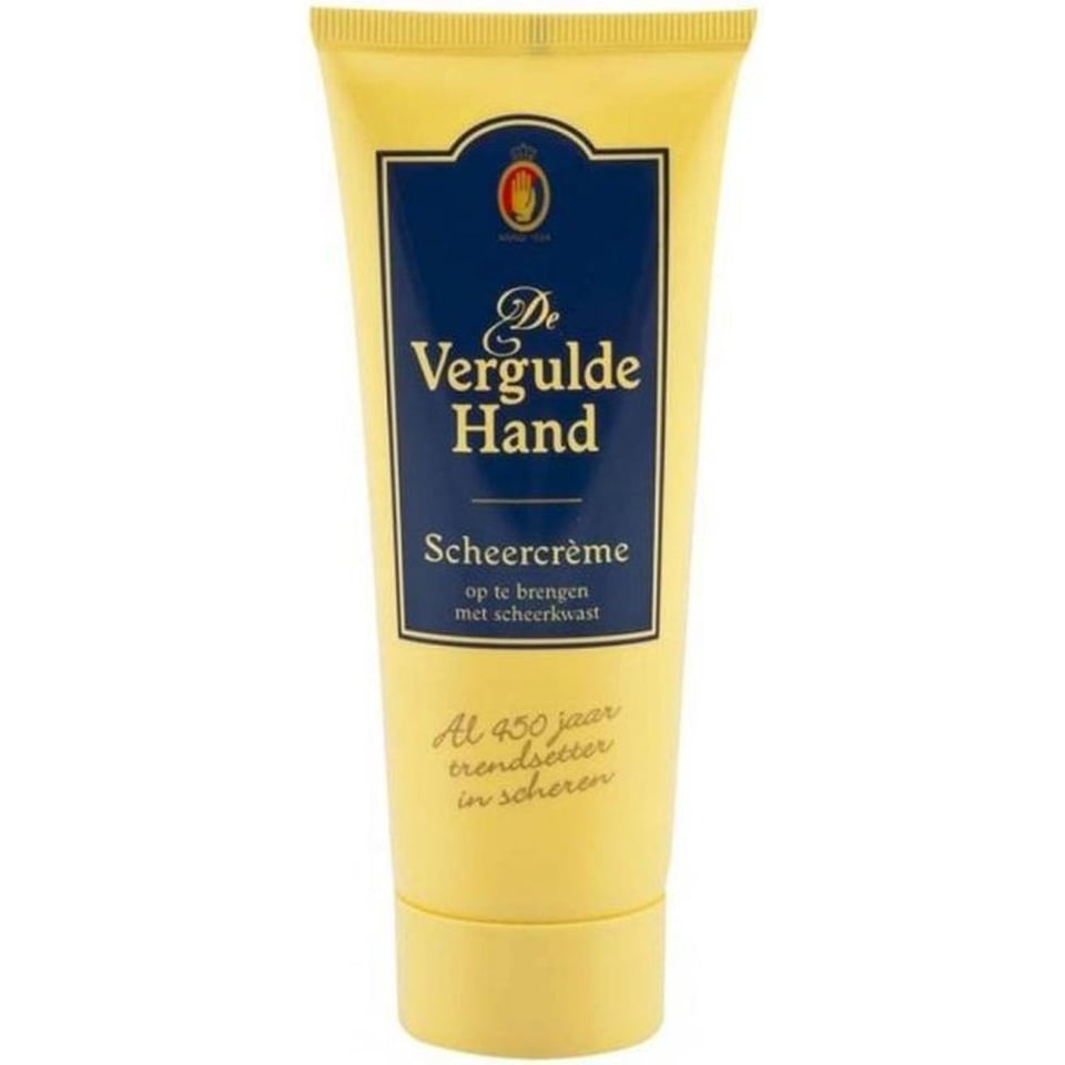 Vergulde Hand Scheercreme Tube