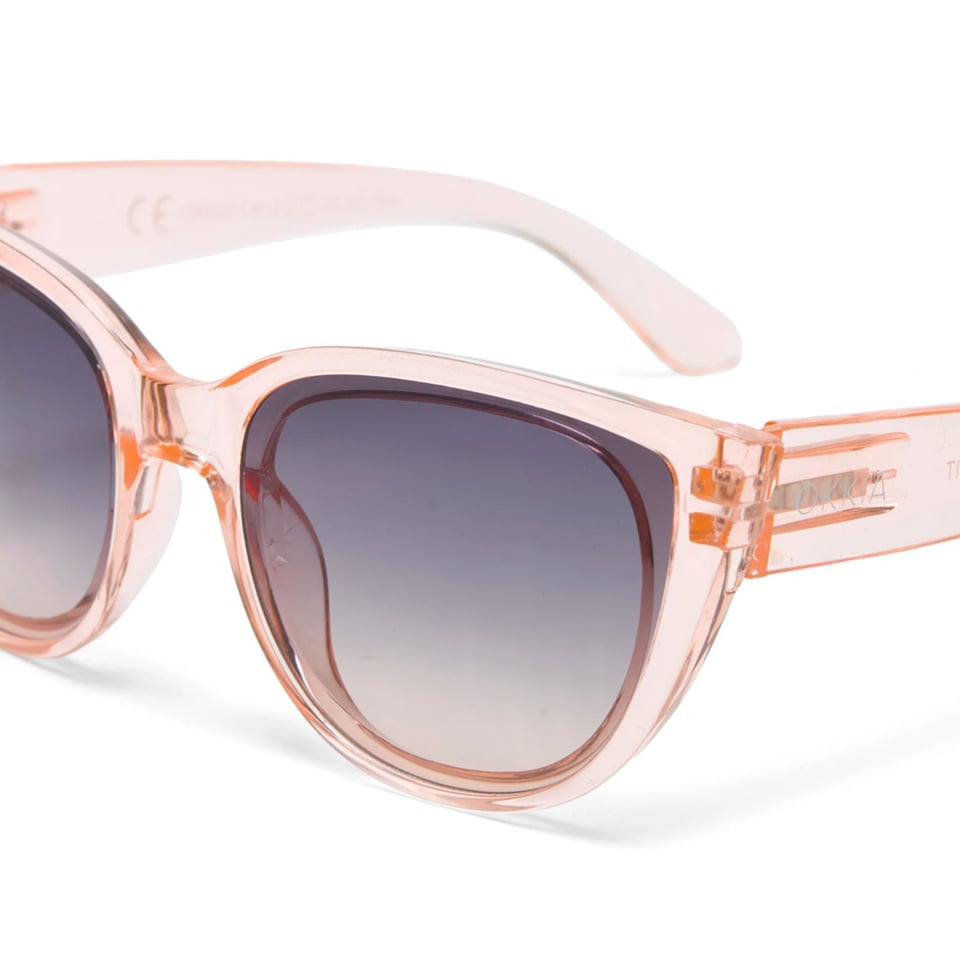 Zonnebril SILVIA Cat-Eye Transparent Pink OK020-TPI