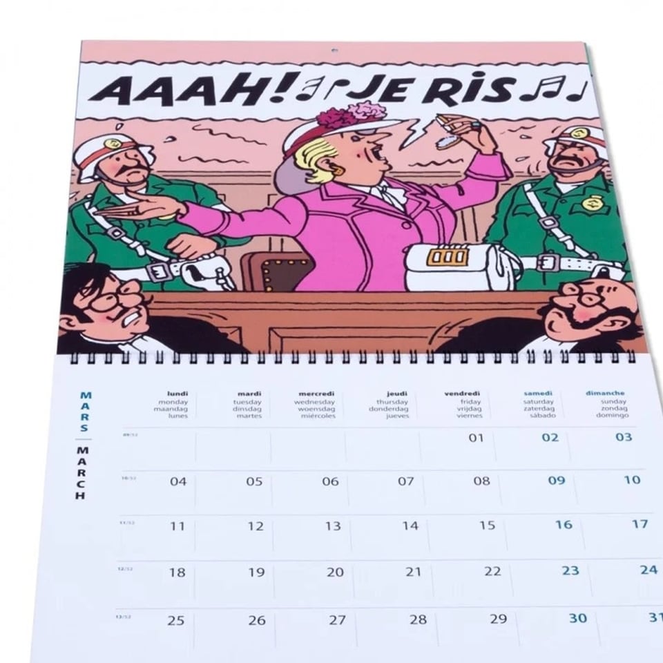 Kuifje Kalender 2024