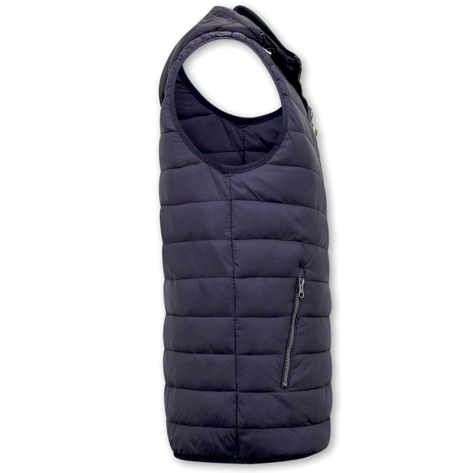 Trendy Bodywarmer Heren - Blauw