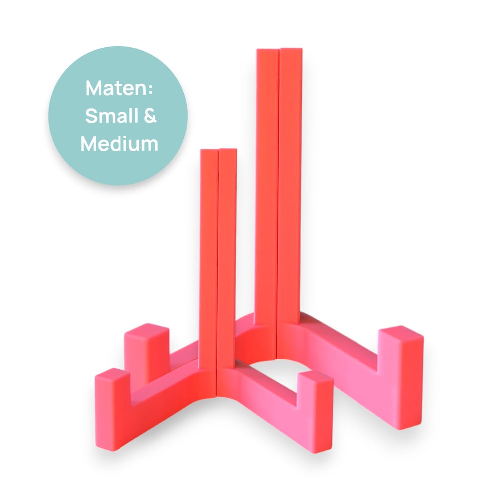 Bordenstandaard Neon - Zalm Roze